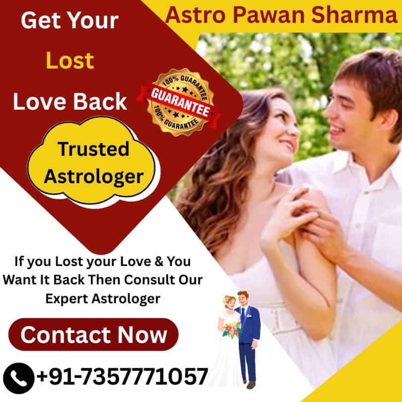 Astro Pawan Sharma trusted astrologer for love, relationship, and personal life solutions with a guaranteed service. Contact expert astrologer for love issues and relationship problems.